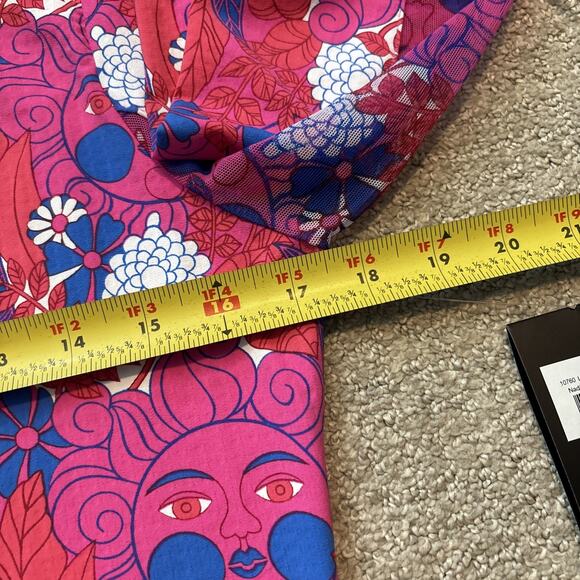 Ibkul Long Sleeve Nadia Golf Shirt Size XS Zip Pullover UPF 50+ NWT Colorful - Picture 7 of 10